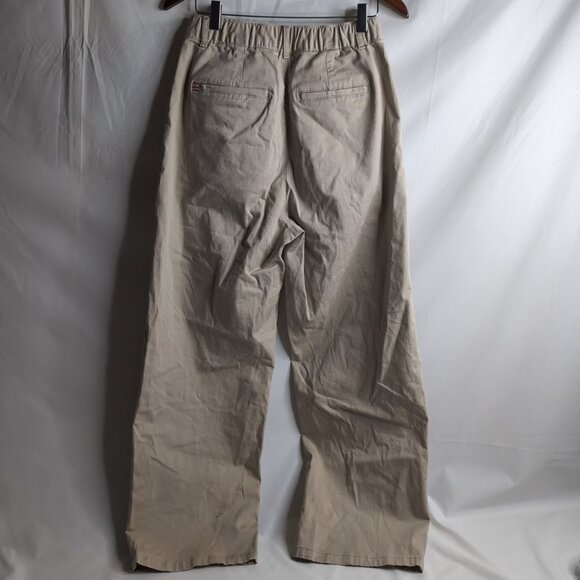 Urban Outfitters BDG Women's Beige Loose Boyfriend Chino/Khakis Wide Leg, Size 4 - Picture 2 of 9